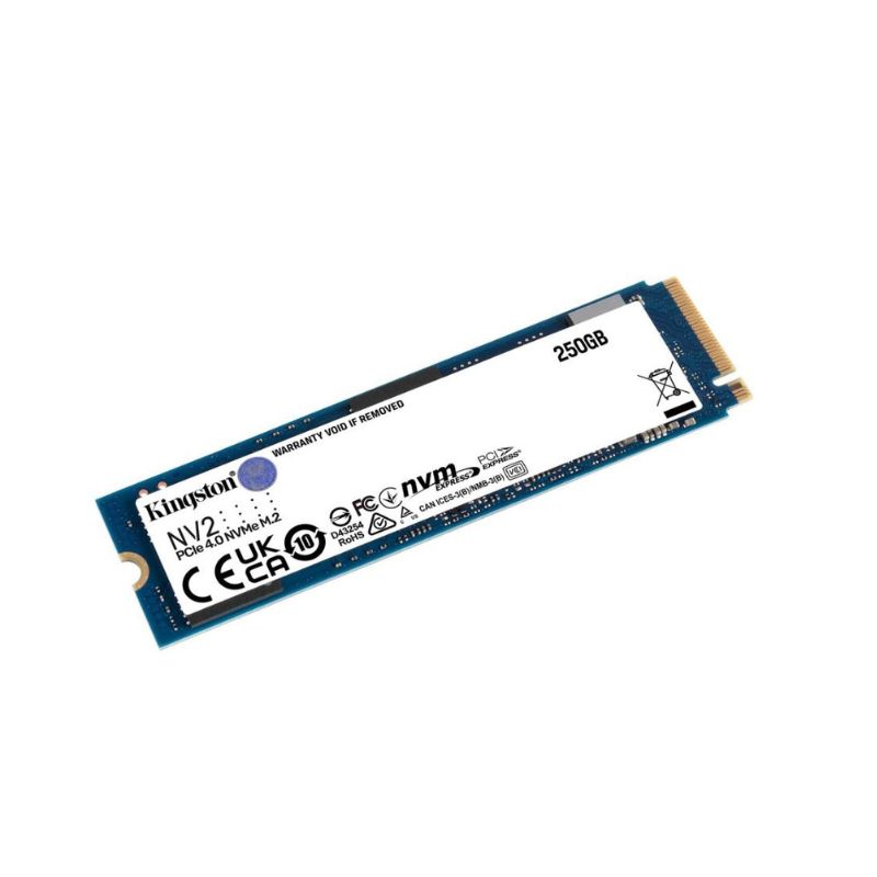 ổ SSD Kingston NV2 250Gb PCIe NVMe Gen4x4 M2.2280