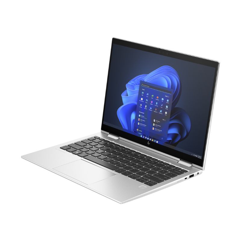 Laptop HP Elite x360 830 G10 ( 876C5PA ) | Silver | Intel core i7 - 1355U | RAM 16GB | 512GB SSD | Intel Iris Xe Graphics | 13.3 inch WUXGA Touch | 3 Cell | Fingerprint | Win 11 Pro | Pen | 3Yrs