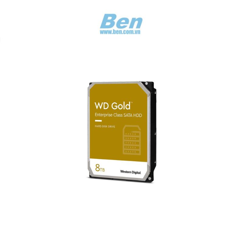 Ổ cứng gắn trong Western Digital HDD WD GOLD 8TB / 3.5" /Sata3 / 256MB /7200 RPM / 5 years warranty WD8004FRYZ