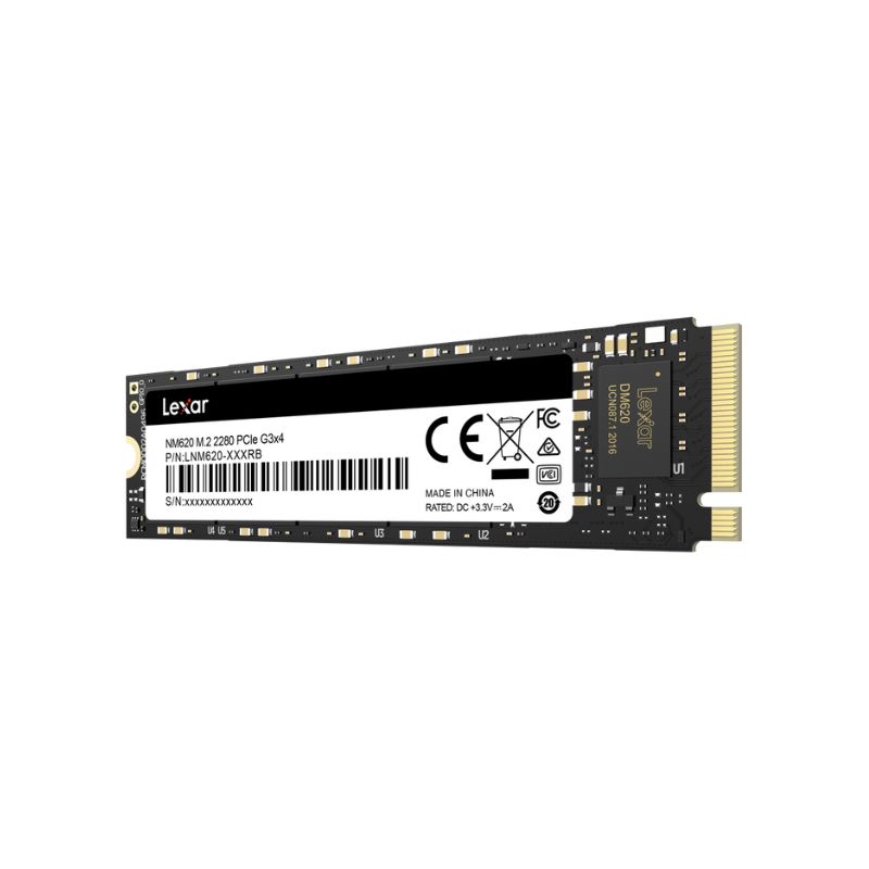 ổ cứng gắn trong SSD Lexar 512GB M.2 2280 NVME (Read: 3300MB/s, Write: 2400MB/s)