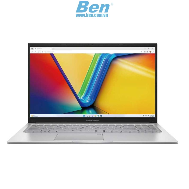 Laptop Asus Vivobook 15 ( X1504VA-NJ069W ) | Bạc | Intel Core i3 - 1315U Processor | RAM 8GB | 512GB SSD | Intel UHD Graphics | 15.6 inch FHD | Win 11H | 2Yrs