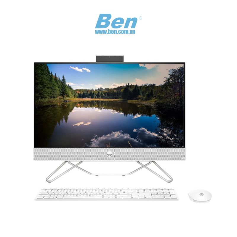 Máy tính để bàn All in one HP 24-cb1024d ( 7H3Z4PA ) |  Starry White |  Intel Core i5-1235U |  RAM 8GB |  512GB SSD |  Intel Iris Xe Graphics  |  23.8 inch FHD Touch |  Wlan ac + BT |  Wireless Keyboard & Mouse |  Win11H |  1Yr