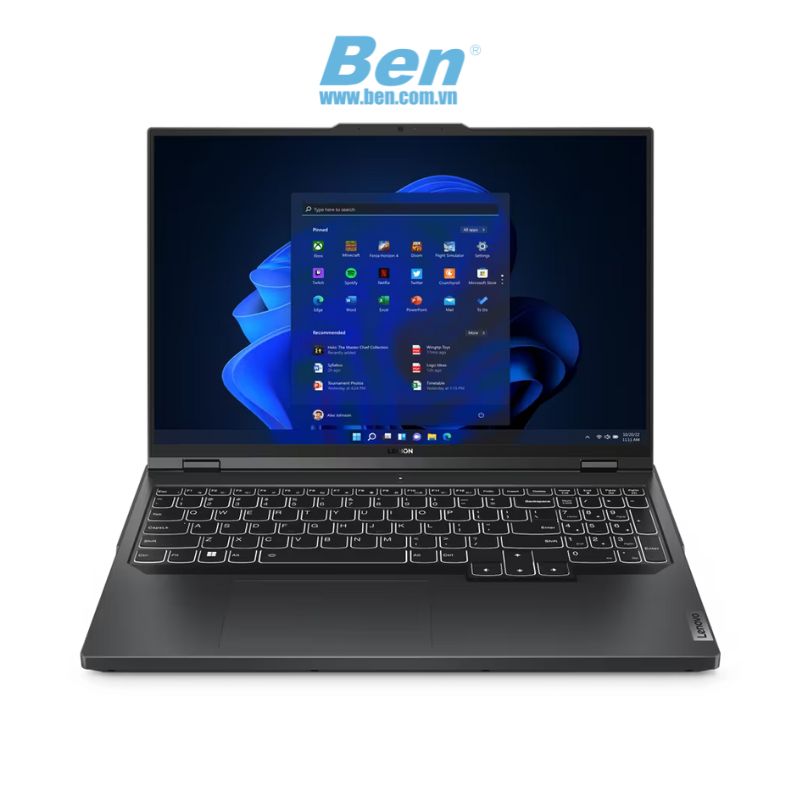 Laptop Lenovo Legion Pro 7 16IRX9H ( 83DE001NVN ) | Đen | Intel Core i9 - 14900HX | RAM 32GB | 1TB SSD | NVIDIA Geforce RTX 4060 8GB | 16 inch WQXGA | 165Hz | Win 11 | 2Yrs