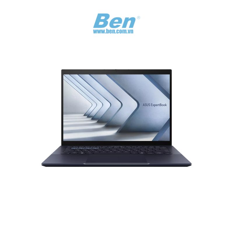 Laptop ASUS B5404CM ( B5404CMA-Q70861X ) | Đen | Intel Core Ultra 5 125H | RAM 32GB | 512GB SSD | Intel Graphics | 14 inch WUXGA | Fingerprint | WF+BL | 3 cell 63Wh | Win11 Pro | 3Yrs