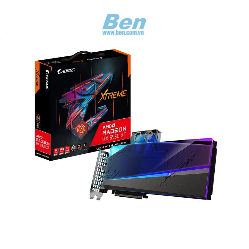 Vga Gigabyte Radeon RX 6950 XT 16GB Aorus Xtreme Waterforce WB (GV-R695XTAORUSX WB-16GD) GDDR6