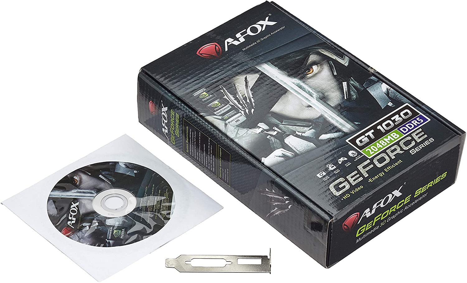Card màn hình Afox GT1030 2GB DDR5 Single Fan LP