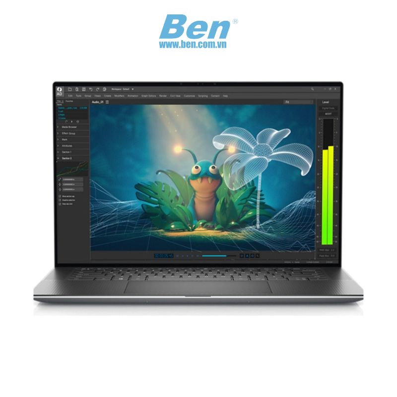 Laptop Dell Mobile Precision 5570 | Intel Core i7 - 12800H | RAM 16GB | 256GB SSD | NVIDIA RTX A2000 8GB | 15.6 inch UHD+ | Touch | Ubuntu Linux 20.04 | 3Yrs