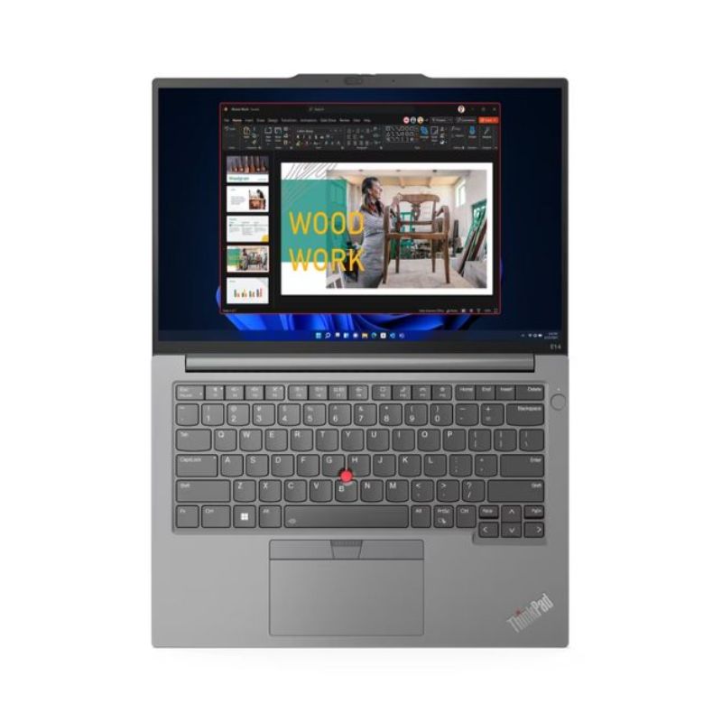 Laptop Lenovo ThinkPad E14 Gen 5 ( WB10 ) | Arctic Grey | Intel Core i5 - 1345U | RAM 16GB | 512GB SSD | Intel UHD Graphics | 14 inch WUXGA | 3Cell 57Whr |  WL & BT | Fingerprint | LEDKB | Non OS | 3Yrs