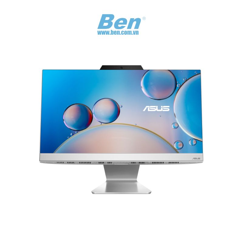 Máy tính để bàn All in One Asus A3202WBAK-WPB018W | Trắng | Intel Core i3 - 1215U | RAM 8GB | 512GB SSD | Intel UHD Graphics | 21.45 inch FHD | WL + BT | K & M | Win 11 | 2Yrs