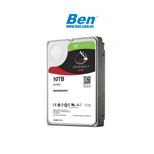 ổ cứng gắn trong HDD Seagate IronWolf 10TB 3.5 SATA/ 256MB/ 7200rpm