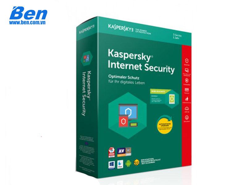PM Kaspersky Internet Security (3User) 3PC - 1year