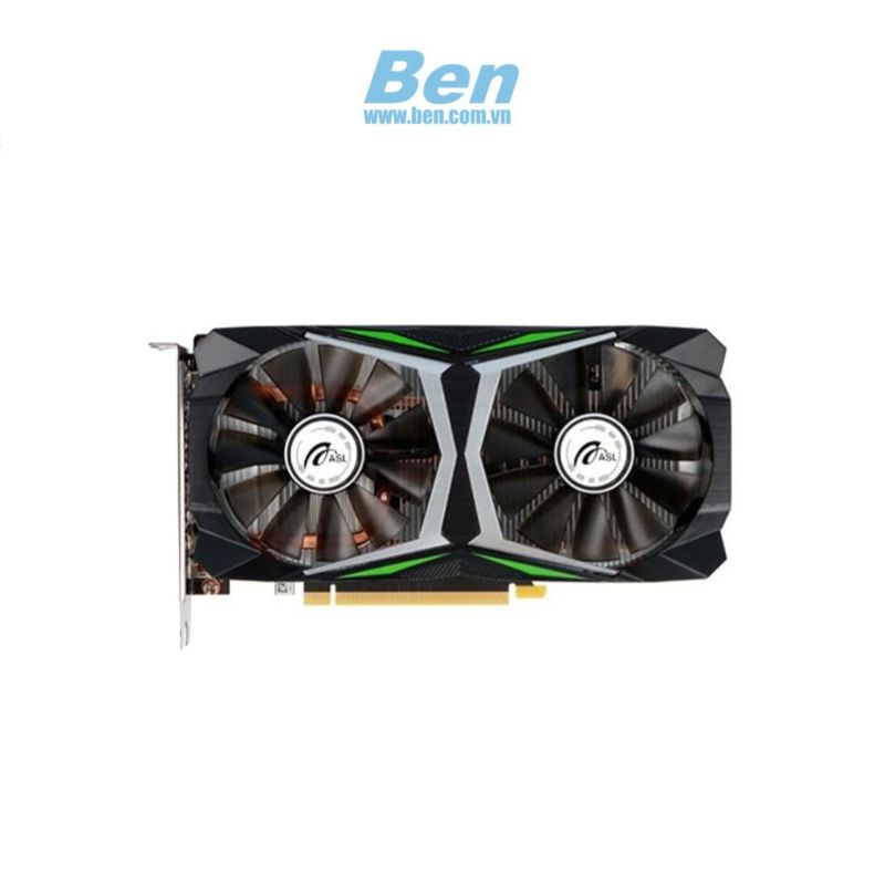 Card đồ họa ASL RTX 2060 SUPER 8GB (Geforce RTX 2060 Super/ 8GB/ GDDR6/ 256 bit)