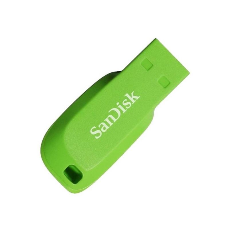 Thiết bị lưu trữ USB 32GB SanDisk Cruzer Blade USB Flash Drive/ Electric Green (SDCZ50C-032G-B35GE)