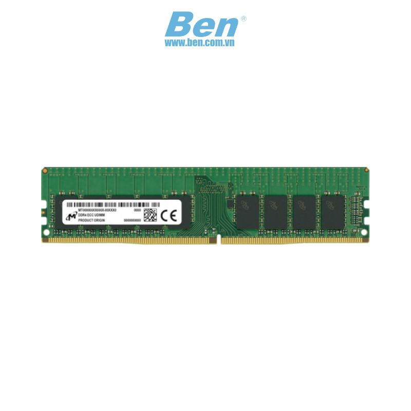 Ram Server Micron Ecc Udimm 32Gb Ddr4 3200Mhz - Mta18Asf4G72Az - 3G2B1R