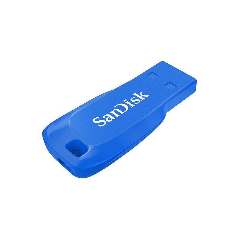 Thiết bị lưu trữ USB 64GB SanDisk Cruzer Blade USB Flash Drive/ Blue (SDCZ50C-064G-B35BE)