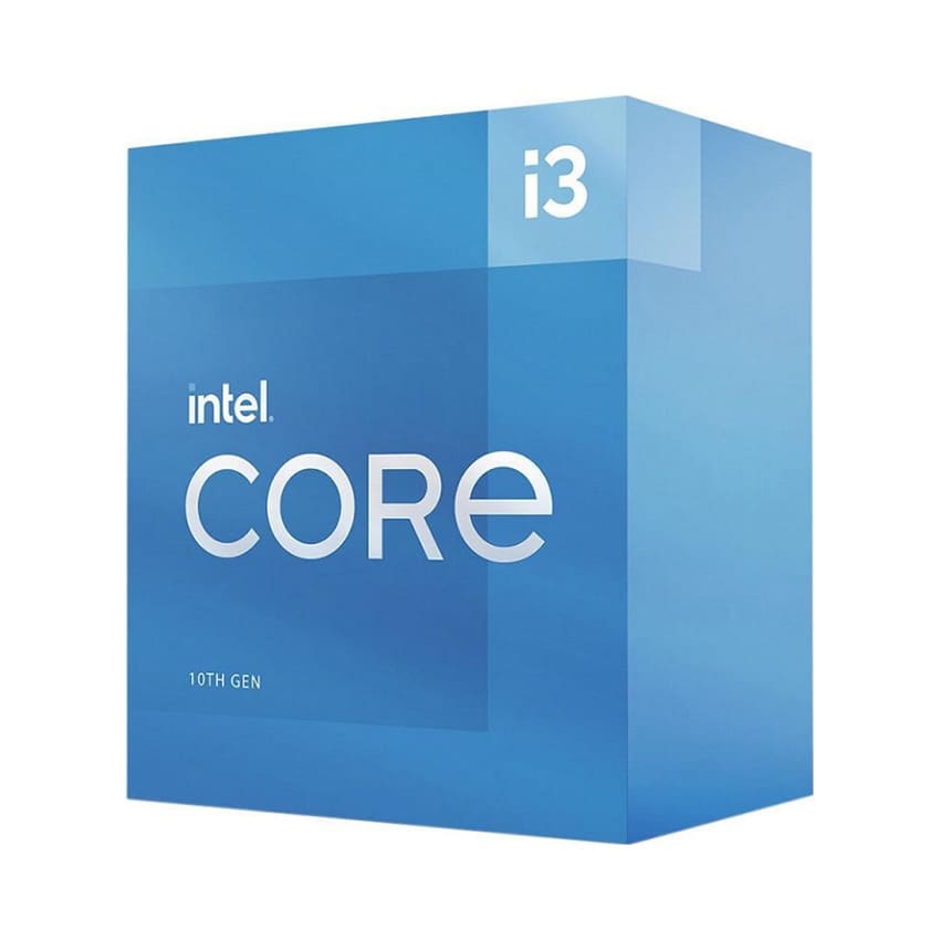Bộ vi xử lý CPU Intel Core i3-10105 (3.7GHz turbo up to 4.4Ghz, 4 nhân 8 luồng, 6MB Cache, 65W) - Socket Intel LGA 1200