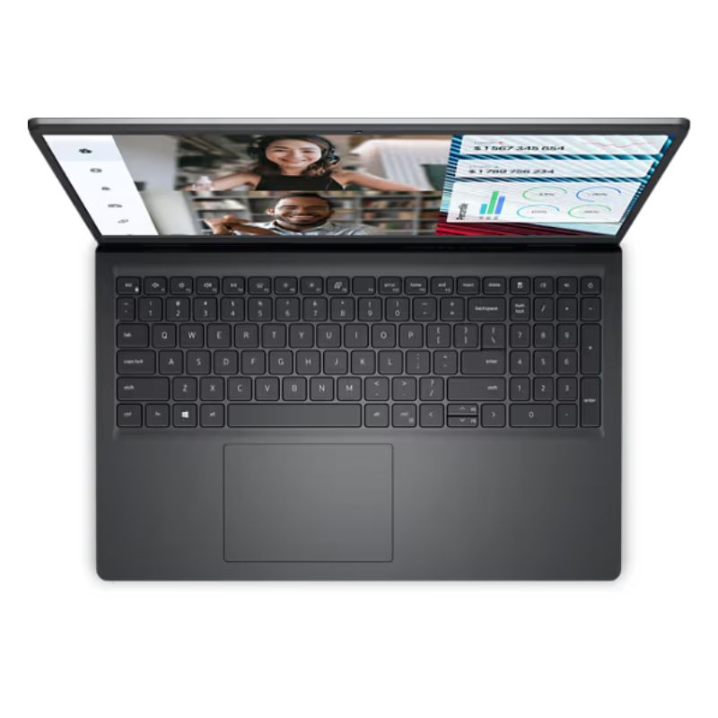 Laptop Dell Vostro 3520 V5I3614W1/ Grey/ Intel Core i3 - 1215U (Up to 4.4 Ghz, 12Mb)/ RAM 8GB/ 256GB SSD/ Intel UHD Graphics/ 15.6inch FHD/ 3Cell/ Win 11+ OFFICE H&ST 2021/ 1Yr