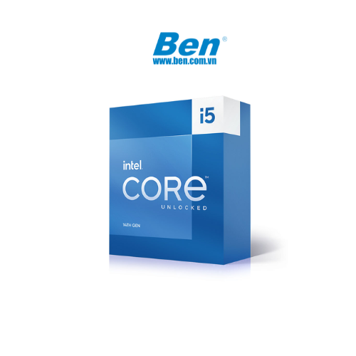 CPU Intel Core i5 14600K (Boost 5.3GHz, 14 nhân 20 luồng, 24MB Cache, 125W) - SK LGA 1700