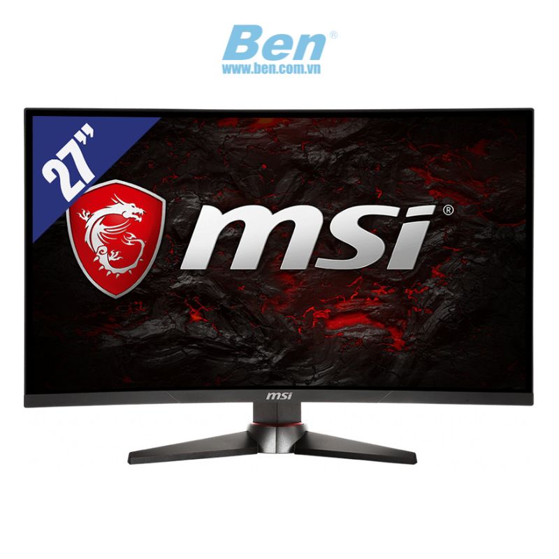 Màn hình máy tính LCD MSI OPTIX MAG27CQ | 27 inch 2K ( 2560 x 1440) | 144Hz | VA | HDMI + DP + DVI | 3 Yrs