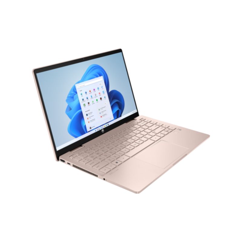 Laptop HP Pavilion X360 14-ek0133TU (7C0P7PA)/ Vàng/ Intel Core i5-1235U (upto 4.4Ghz, 12MB)/ RAM 16GB/ 512GB SSD/ Intel Iris Xe Graphics/ 14inch FHD Touch/ Win 11SL/ Pen/ 1Yr