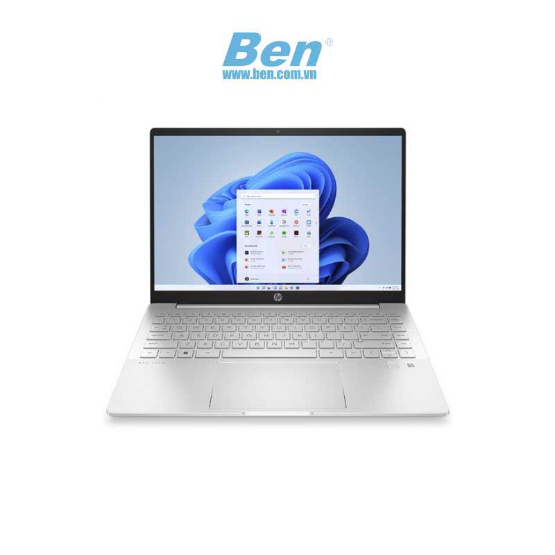 Laptop HP Pavilion 14-dv2051TU (6K7G8PA)/ Natural silver/ Intel Core i3-1215U / RAM 4GB / 256GB SSD/ Intel UHD Graphics/ 14 inch FHD / 3Cell/ Wlan ax + BT / Win11  / 1Yr