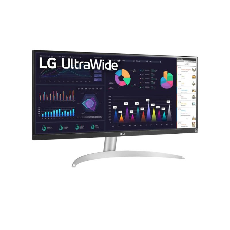 Màn hình máy tính LG (29WQ600-W) / 29 inch UltraWide Full HD/ IPS/ 100Hz / HDMI/ DP / USB-C / Loa/ 2Yrs
