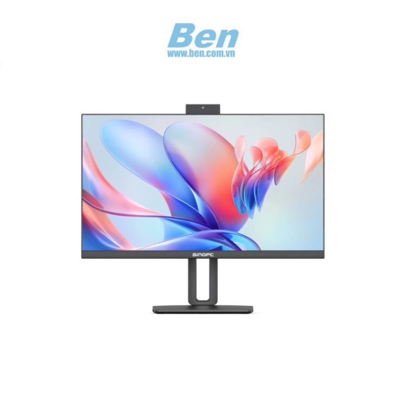 Máy tính để bàn All in one SingPC M24Ei51282-W | Intel Core i5-12400 | Ram 8GB | 256GB SSD | Intel UHD Graphics 730 | 23.8Inch ( Màn xoay) | Windows 11 Pro | 2Yrs