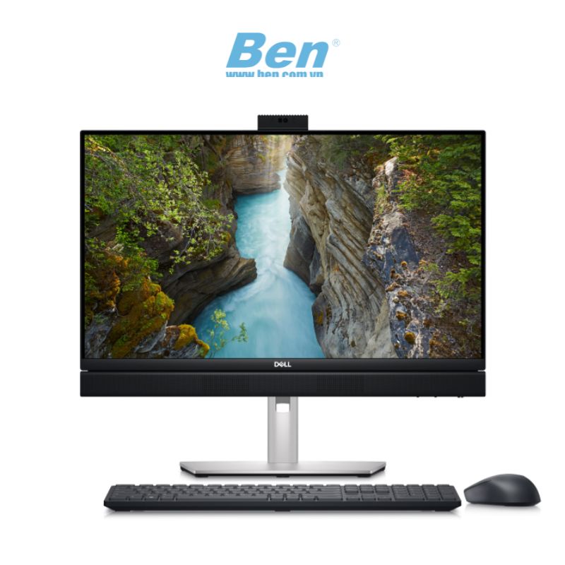 Máy tính để bàn AIO All In One Dell 7410 Plus | Intel Core i7-13700 | Ram 16GB | 512GB SSD | Intel Graphics | 23.8 inch FHD | M&K | Ubuntu Linux 22.04 | 3Yrs