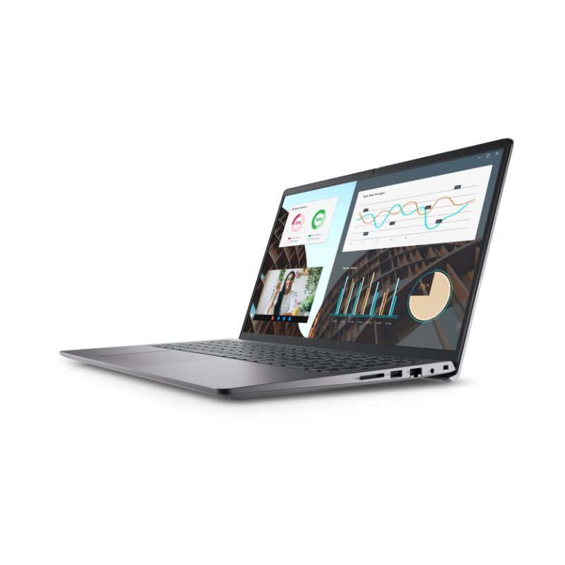 Laptop Dell Vostro 3530 ( V5I5267W1 ) | Gray | Intel Core i5 - 1335U | RAM 8GB DDR4 | 256GB SSD | Intel Iris Xe Graphics | 15.6 inch FHD 120Hz | 3 Cell | Win11 + Office Home and Student 2021 | 1Yr