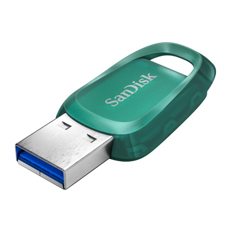 SanDisk Ultra Eco USB 3.2 Gen 1 Flash Drive  CZ96 -64GB/ Green