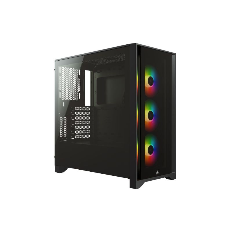 Vỏ máy tính Corsair iCUE 4000X RGB TG Black  - CC-9011204-WW