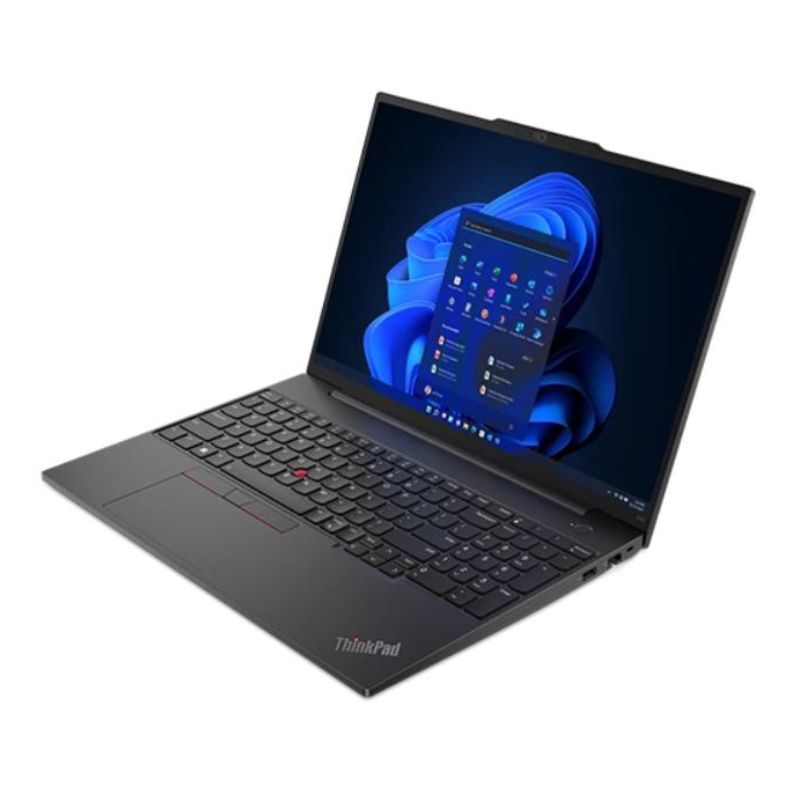 Máy tính xách tay Lenovo ThinkPad E16 Gen 1 ( 21JN006GVN ) | đen | Intel Core i7 - 1355U | RAM 16GB DDR4 | 512GB SSD | Intel Iris Xe Graphics | 16 inch WUXGA | 3 Cell | Win 11SL | 2Yrs