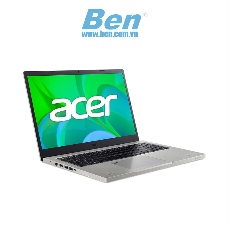 Laptop Acer Aspire Vero AV15-51-58HB (NX.AYCSV.002)/ Volcano Gray/ Intel Core i5-1155G7 (upto 4.5Ghz, 8MB)/ RAM 8GB/ 512GB SSD/ Intel Iris Xe Graphics/ 15.6inch FHD 60Hz/ Win 11H/ 1Yr