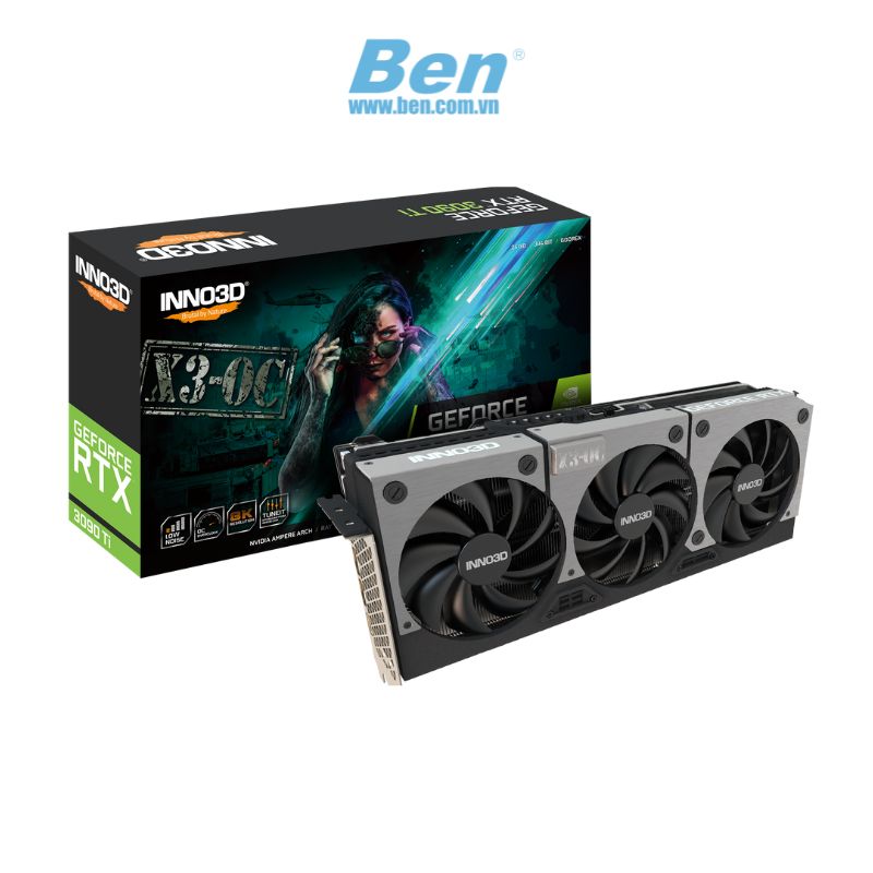 VGA INNO3D GEFORCE RTX 3090 TI 24GB GDDR6X  X3 OC ( N309T3-246XX-1890VA46 )