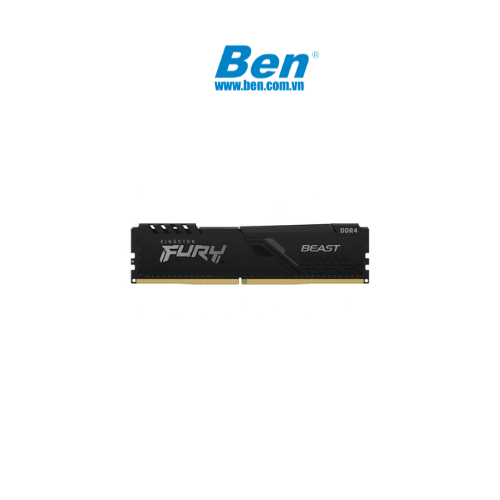 Bộ nhớ trong máy tính để bàn Kingston 16GB D4-3200U C16 Beast Black (KF432C16BB1/16WP)