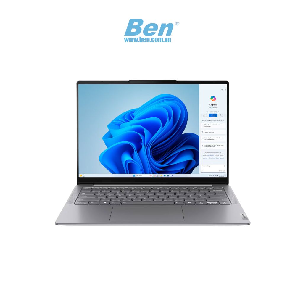 Máy tính xách tay Lenovo Yoga 7 14IML9 ( 83CV00AJVN ) | Xám | Intel Core Ultra 7 155H | RAM 32GB | 1TB SSD | Intel Graphics | 14 inch WUXGA | Vỏ nhôm | Win 11 + Office | 2Yrs