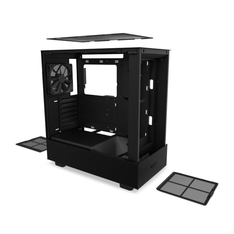 Vỏ máy tính NZXT H5 Flow Black ( CC-H51FB-01 )