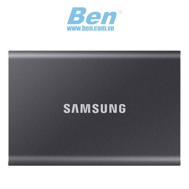 Ổ cứng di động SSD Samsung T7 Portable 1TB USB 3.2 - 2.5 inch / Xám (MU-PC1T0T/WW)