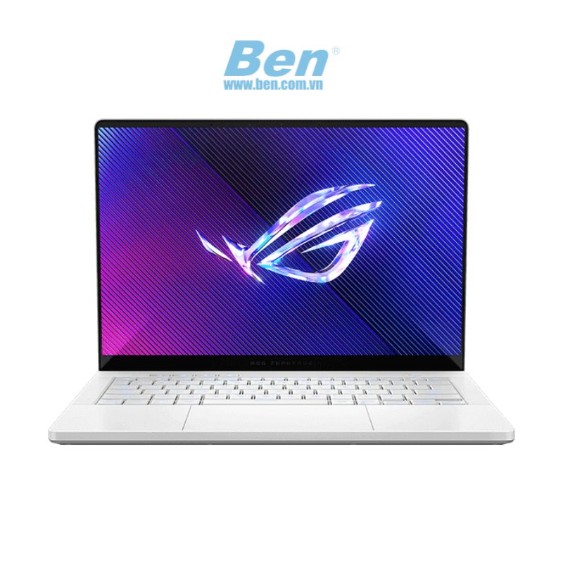 Laptop Asus  ROG Zephyrus G14 ( GA403UU-QS101W) | trắng | AMD Ryzen 9-8945HS | RAM 32GB | SSD 512GB | NVIDIA GeForce RTX 4050 Graphics | 14 inch 3K | Windows 11 | 2Yrs