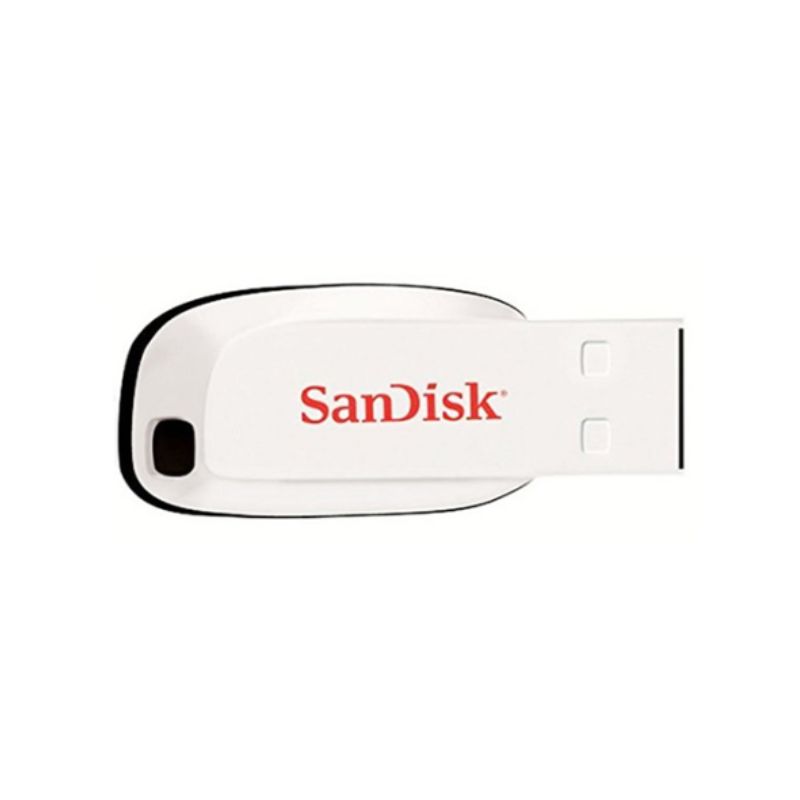 Thiết bị lưu trữ USB 16GB SanDisk Cruzer Blade USB Flash Drive/ White (SDCZ50C-016G-B35W)
