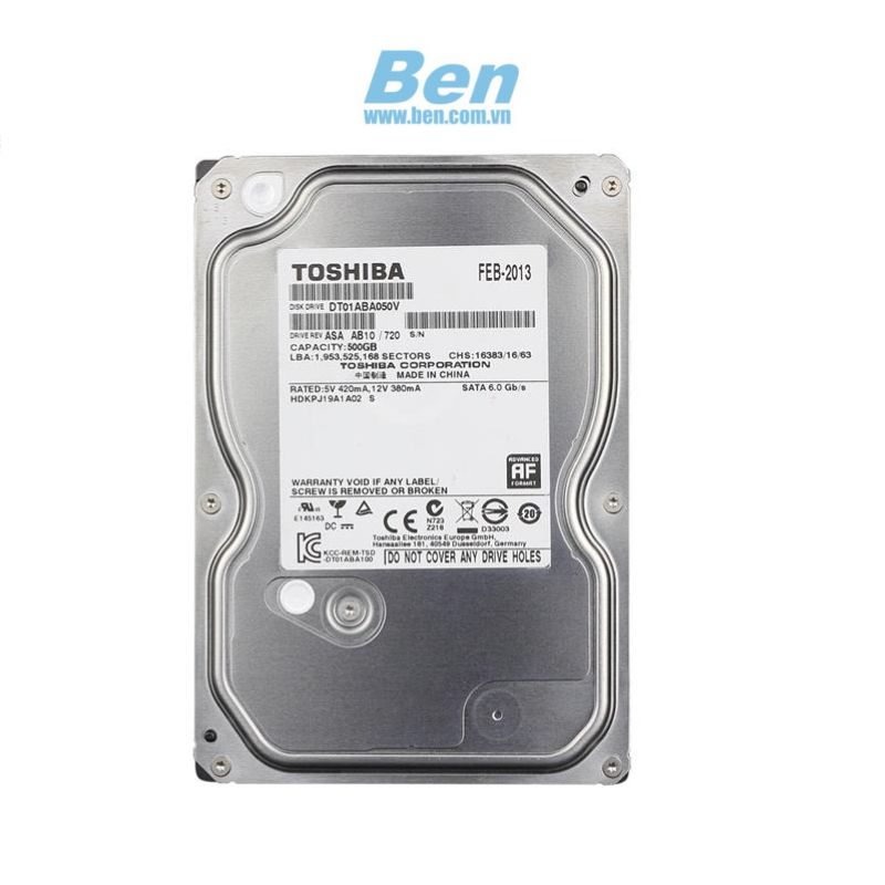 Ổ cứng GT Toshiba 5TB 3.5" - MD04ABA500V