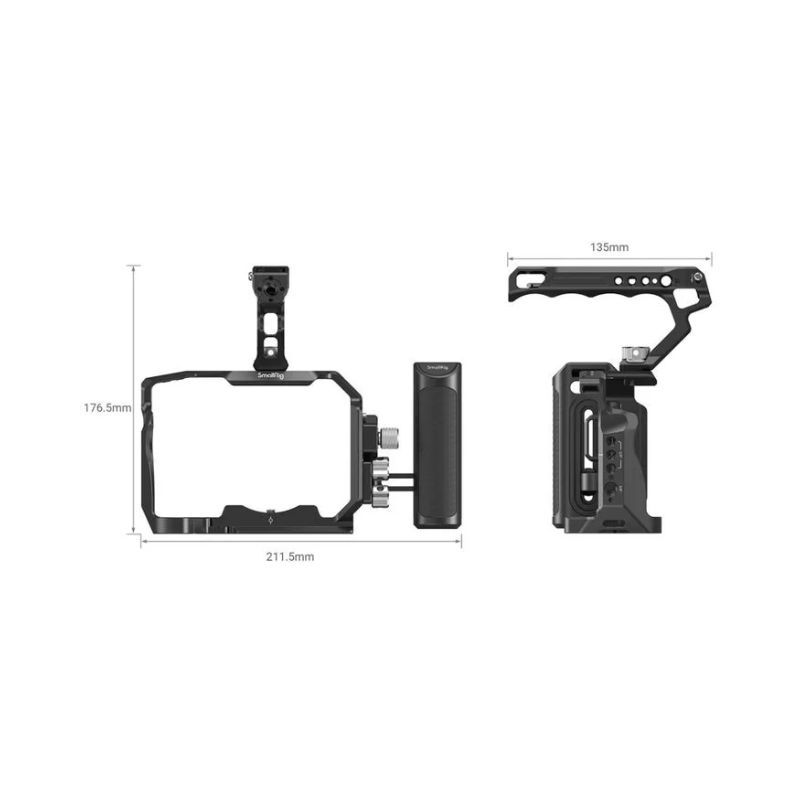 Khung bảo vệ SmallRig Full Camera Cage for Sony A7IV, A7SIII, A1, A7RIV - 3667B