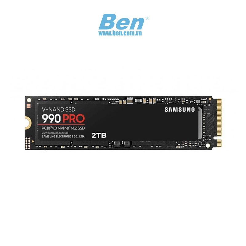 Ổ cứng SSD Samsung 990 PRO 2TB M.2 NVMe M.2 2280 PCIe Gen4.0 x4 (MZ-V9P2T0BW)