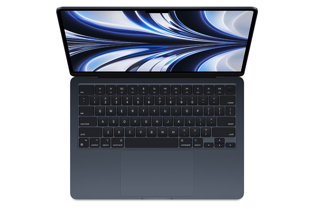 Laptop Apple MacBook Air MLY33SA/A/Midnight/M2 Chip/ 13.6 inch/8C GPU/8GB/256GB/1 Yr