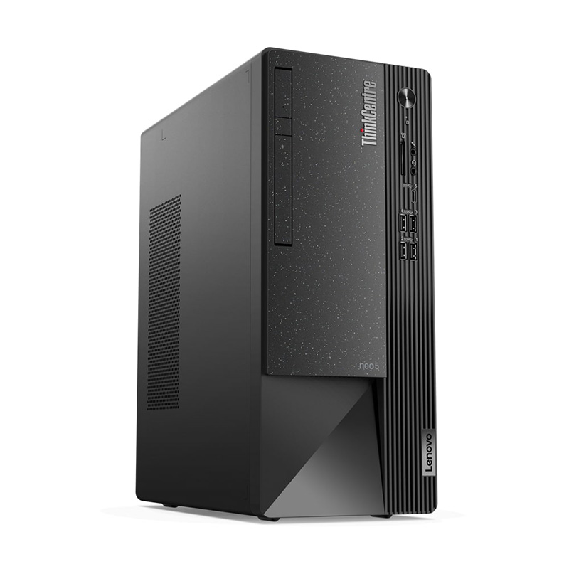  Máy tính d? bàn LENOVO ThinkCentre neo 50s (11T0004QVA)/ Ðen/ Intel Core i5-12400 (up to 4.4GHz, 18MB)/ Ram 4GB/ 256GB SSD/ Intel UHD 730/ WL BT/ K&M/ No OS/ 1Yr