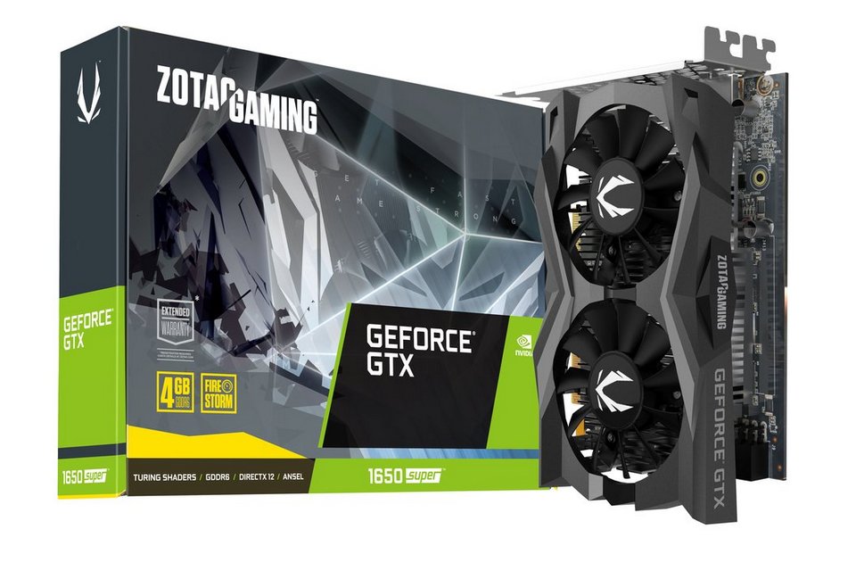 VGA ZOTAC GAMING GeForce GTX 1650 SUPER Twin Fan 4GB GDDR6