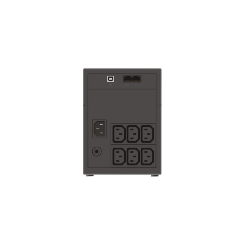 Bộ lưu điện Santak Blazer 1000-PRO (Giao tiếp Cổng USB vỏ nhựa, lưu điện 18 phút) 1000VA / 600W