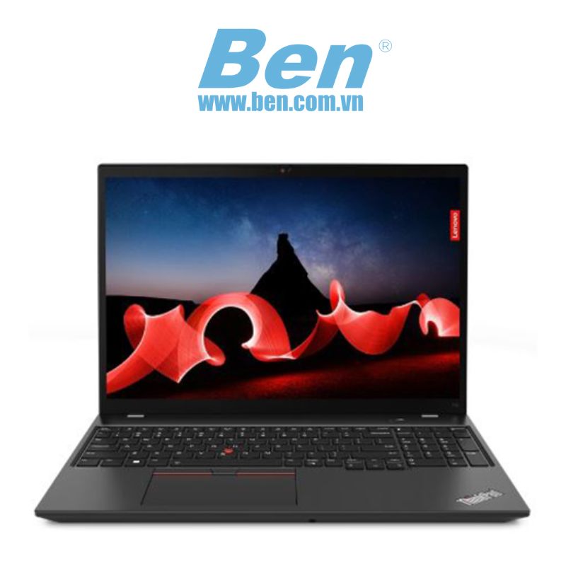 Laptop Lenovo ThinkPad T16 Gen 2 ( 21HH003PVA ) | Black | Intel core i7 - 1355U | RAM 16GB | 512GB SSD| Intel Iris Xe Graphics | 16 inch WUXGA | NoOS | 3Yr