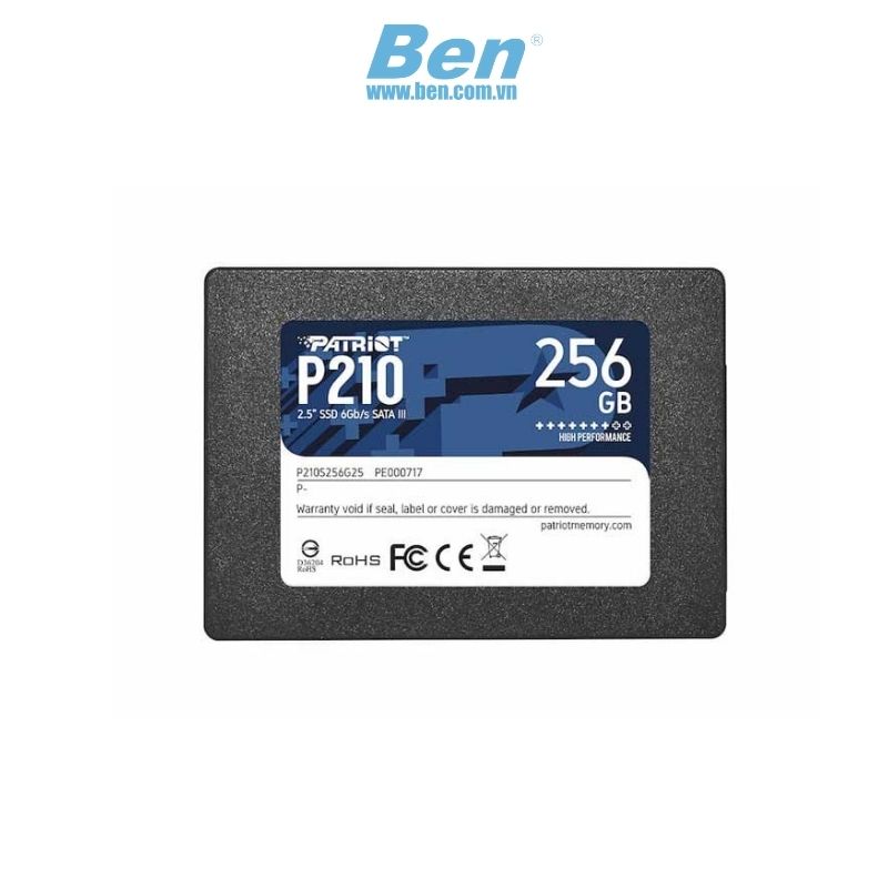 ổ cứng gắn trong PATRIOT SSD 256GB P210 SATA3 2.5 - P210S256G25