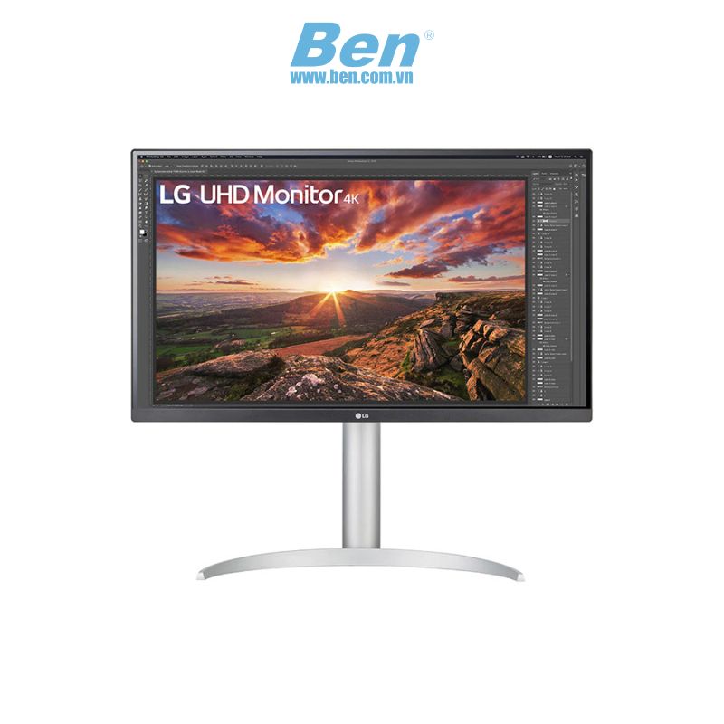 Màn hình máy tính LCD LG 27UP850K-W.ATV | 27 inch 4K | 60Hz | IPS | 5ms | HDMI + DP + USB-C | 2 Yrs